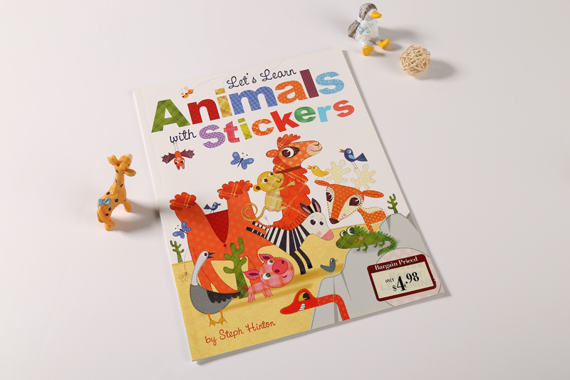 書刊印刷-animals stickers