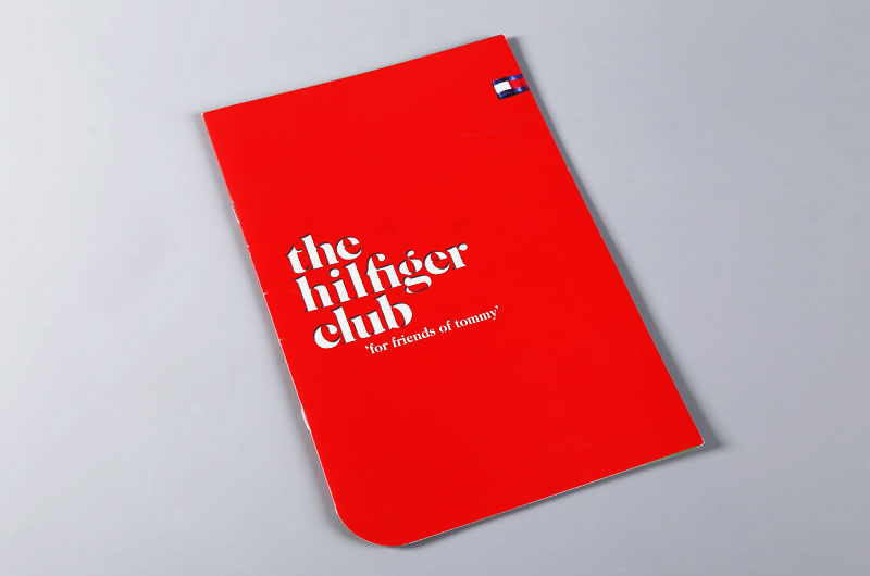 折頁印刷-the hilfiger club